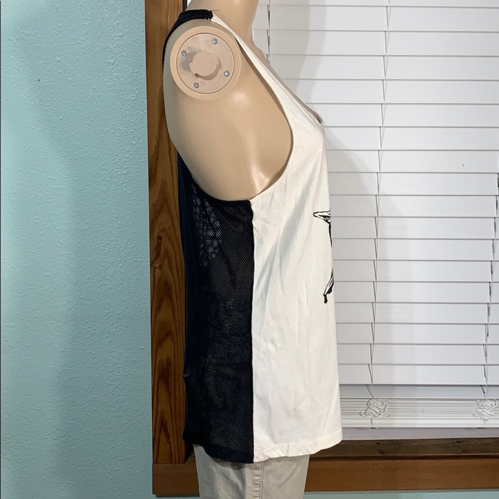 Volcom Mesh Wit U Tank Racerback Large - Picture 4 of 8